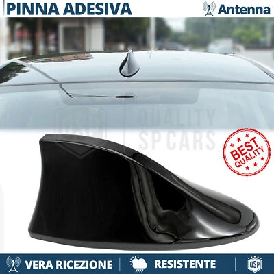 ANTENNA PINNA SQUALO Nera Renault Clio-Megane 1 VERA Ricezione RADIO AM-FM-DAB - Immagine 1 di 4