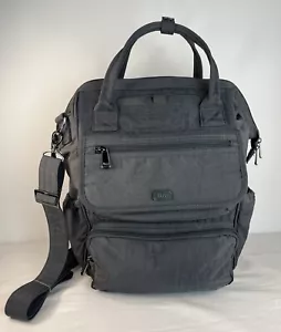 LUG Via 3-in-1 Convertible Backpack Tote Travel Bag Gray NWOT - Picture 1 of 19