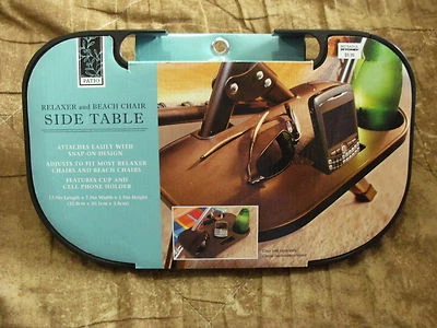 Silla de playa portátil al aire libre - Bandeja lateral para beber -NUEVA Foto 1 de 3