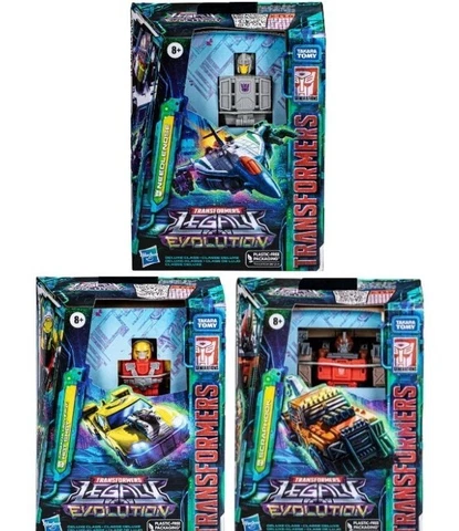 NEW 2023 Transformers Legacy Evolution Deluxe Set of 3- FAST Free Shipping Cover