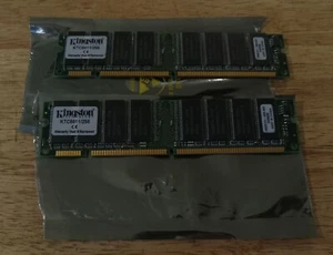 Kingston 256MB DIMM 100 MHz SDRAM Memory (KTC6611/256) - QTY 2 - Picture 1 of 2