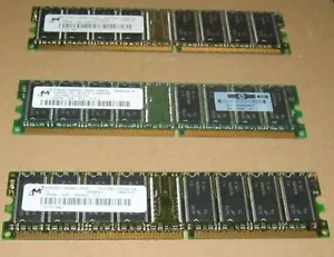 1 X MICRON MT8VDDT1664AG-265A1 PC 2100-25330-A0  DDR 266MHZ CL 2.5 128MB 200PIN  - Picture 1 of 1