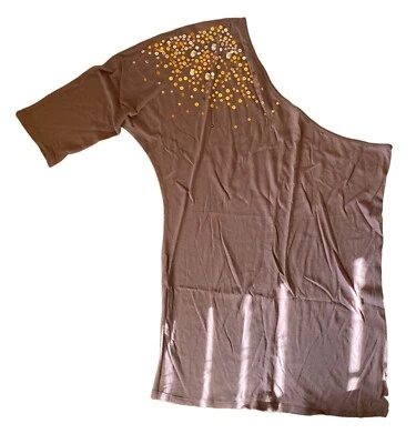 Camiseta Shop Mujer L Marrón Manga Única Foto 1 de 4