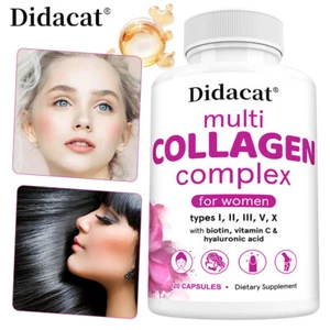 (Tipo I,II,III,V,X) Complesso Multi Collagene - Peptidi Proteici Idrolizzati - Foto 1 di 12