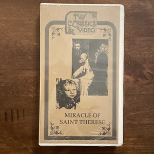 Miracle of Saint Therese 1959 French B&W English Dub Ivy Classics VHS 1996 RARE - Picture 1 of 6