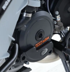 KTM 1290 Super Duke R 2014-2019 R&G Slider Per Coperchio Motore ECS0033BK - Foto 1 di 4