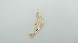 14k Yellow Gold Sea Lion Pendant - Picture 1 of 7