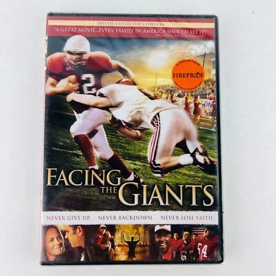 Facing The Giants DVD New Sealed Alex Kendrick, Shannen Fields Family - Image 1 of 2