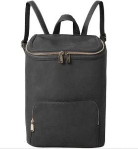 Urban Originals Damen Rucksack schwarz veganes Leder West #0002 Einheitsgröße Neu mit Etikett - Bild 1 von 4