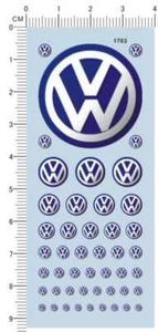 water slide decals different scales dazhong (1703) for model kits - Picture 1 of 1