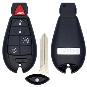 LIKE NEW OEM JEEP GRAND CHEROKEE COMMANDER KEYLESS FOB FOBIK IYZ-C01C 68066849 - Picture 1 of 2