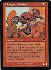 Charging Slateback *Common* Magic MtG x1 Onslaught MP