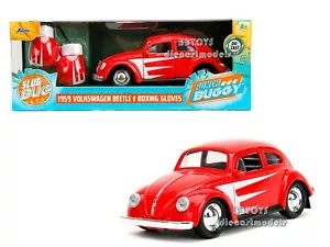1959 VOLKSWAGEN BEETLE RED BOXING GLOVES ACCESSORY 1/32 DIECAST JADA 34236 - Picture 1 of 7