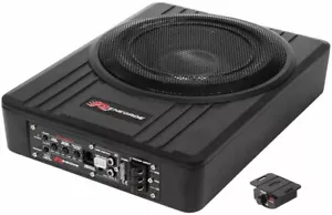 10 inch ported built in Amplified speaker box renegade Extreme Bass Boost Sound. - Picture 1 of 4