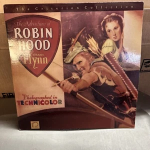 The Adventures of Robin Hood Errol Flynn Criterion Collection Laserdisc - Picture 1 of 6
