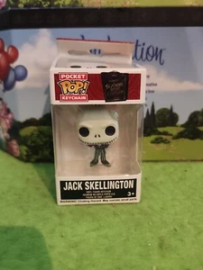 Disney Funko Pocket Pop Keychain Nightmare Before Christmas Jack Skellington - Picture 1 of 2