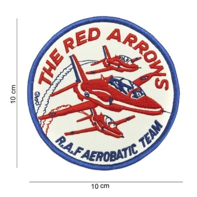 FERROMIL Patch Royal Airforce Aerobatic Team Red Arrows WW2 British Army RAF Flightjacket