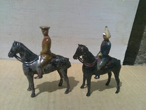 GM GEORGES MUNCKLE or similar MADE IN FRANCE, ww1 Cavalry lot of 2, depose metal - Picture 1 of 3