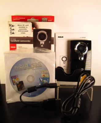 RCA Small Wonder HD Digital Handheld Camcorder EZ2110 in Box - Image 1 of 4