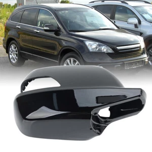 Right Driver Side Black Door Mirror Cover Housing Cap For Honda CRV 2007 08-2011 - Picture 1 of 12