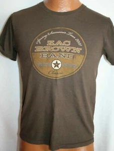 ZAC BROWN 2011 Spring Summer Concert Tour T-SHIRT S Country Jam Band - Picture 1 of 3