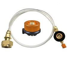 Camping Gas Stove Canister Adapter Canister Burner Filling Valve Accessories