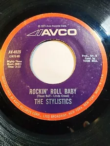 The Stylistics - Rockin' Roll Baby / Pieces VG+ F206 - Picture 1 of 1
