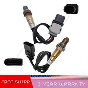 2pcs Oxygen Sensor O2 for Audi A4 allroad A5 Quattro A6 Q5 2011-2018 2.0L Turbo - Picture 1 of 6
