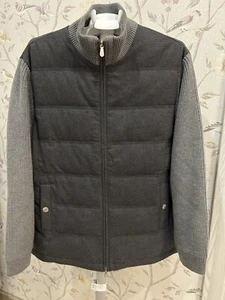 NWT Brunello Cucenelli Jacket/ Bomber, Size 50 (L), Measure In Description - Picture 1 of 11