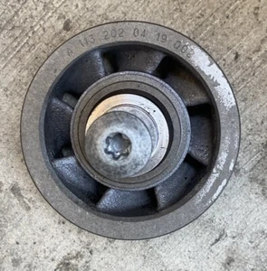 03-08 Mercedes W220 S55 CL55 E55 AMG correa de transmisión polea loca 1132020219 OEM - Imagen 1 de 4