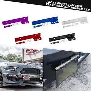 License Plate Holder Relocator Mounting Kit w/Bolts Nuts For Ford Fusion Mustang - Foto 1 di 31