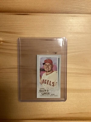 Mike Trout 2020 Topps Allen & Ginter Mini #85 - Image 1 of 2