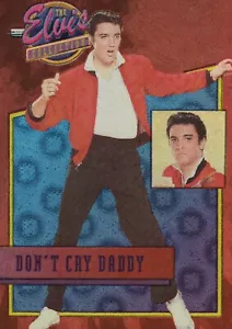 Elvis Dufex Foil Insert 29 of 40 Don't Cry Daddy - Picture 1 of 2