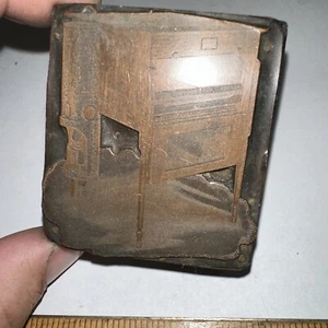 Print Block “ Chicken Incubator? “ Copper Face￼ - Picture 1 of 7