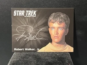 2016 RITTENHOUSE STAR TREK TOS 50th ANNIVERSARY SILVER SERIES ROBERT WALKER, JR. - Picture 1 of 2