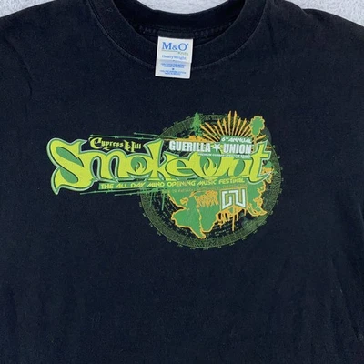 Vtg Cypress Hill Shirt Small 2003 Smokeout Concert Festival Rap Hip Hop Weed Pot - Image 1 of 4