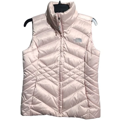 The North Face Aconcagua 550 Fill Down Puffer Vest Small Light Pink - Image 1 of 4