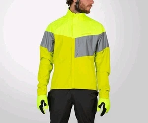 ENDURA Urban Luminite Jacket II - Hi-Vis Yellow - Men’s Medium - BNWT RRP £120 - Picture 1 of 6