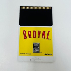 ORDYNE TurboGrafx-16 Video Game HuCARD Only Shmup Shooter Namco Tested 1989 US