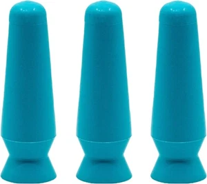 DMV Skleral Cup Kontaktlinsen Inserter Werkzeug (3er Pack, groß, ohne Belüftung, blau) - Bild 1 von 7
