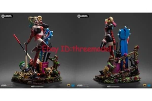 Iron Studios 1/10 DC HARLEY QUINN Gotham City Sirens Art Scale Statue DX Ver. - Picture 1 of 13