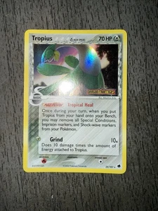Tropius (Specie Delta) 23/101 Dragon Frontiers Carta Pokemon Holo timbrata quasi nuova - Foto 1 di 2