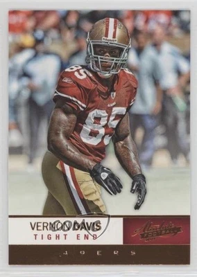 2012 Panini Absolute Retail Vernon Davis #81 - Image 1 of 2