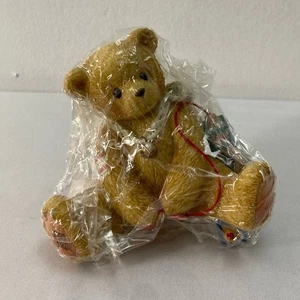 Oso de peluche apreciado con bloques colgantes 176141 Nolan 1996 cuerda buena marea - Imagen 1 de 7
