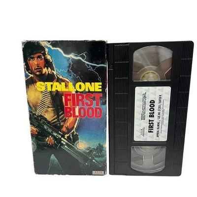 First Blood VHS 1995 Sylvester Stallone Richard Crenna Brian Dennehy Action V4 - Image 1 of 4