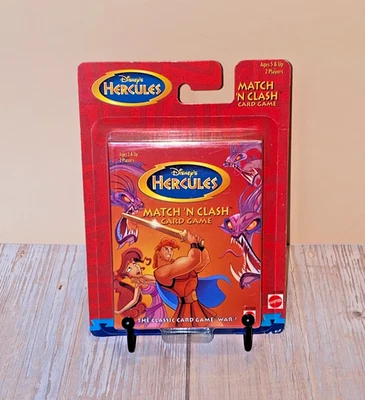 Brand New Sealed Disney's Hercules Match'N Clash Card Game Mattel 1997 ages 5+ - Image 1 of 4