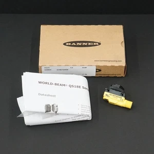 Banner Engineering QS18EP6DVQ8 Photoelectric Sensor 75228, 10-30VDC - Picture 1 of 8