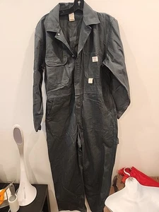 Vintage Overall Grün Big Mac Neu ohne Etikett 40 S Penneys 50er 60er Sanforized Hbt Baumwolle - Bild 1 von 17