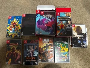 Nintendo Switch Game Lot Limited Run Windjammers Hyperlight Drifter Cards CIB - Picture 1 of 5