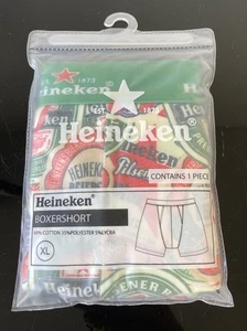 Heineken Boxershorts Unterwäsche Nagelneu Größe XL Beer Man Cave - Bild 1 von 6